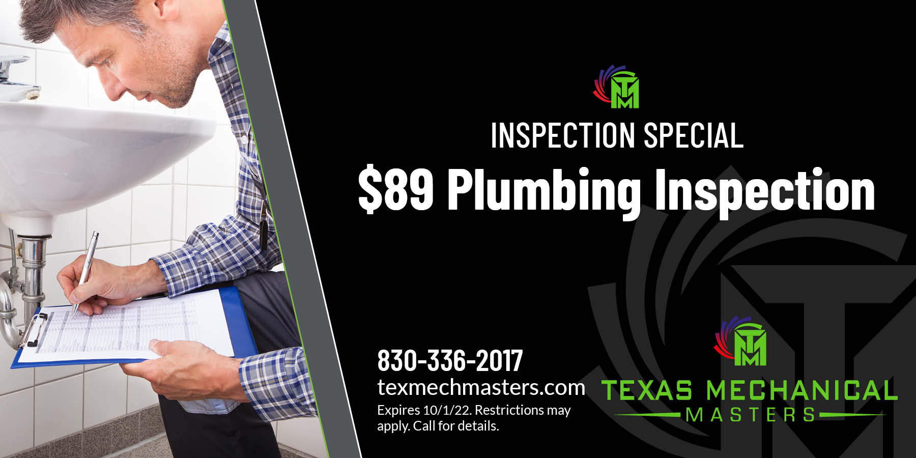Special -  Plumbing Inspection